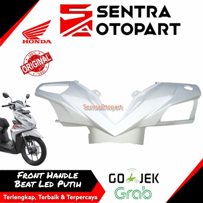 Batok Depan Atas Beat Injeksi Fi 2020 Putih Metalic Metalik Original Barang Langka