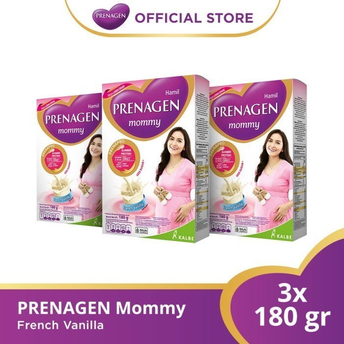 

TERLARIS TERLARIS TERLARIS PRENAGEN MOMMY FRENCH VANILLA 3 PACK (3X180 GR) SUSU IBU HAMIL MURAH!!!