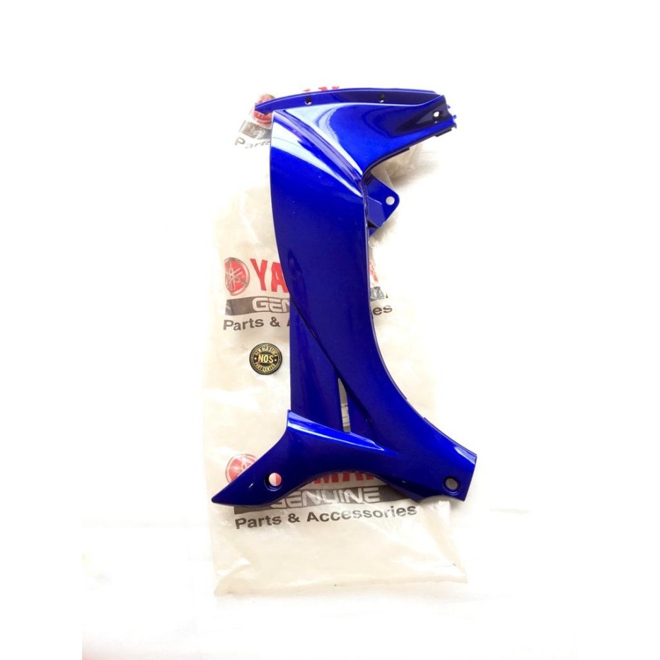 Cover Sayap Tebeng Dalam Bagian Kiri Yamaha Jupiter Z Burhan Biru Ori Barang Langka