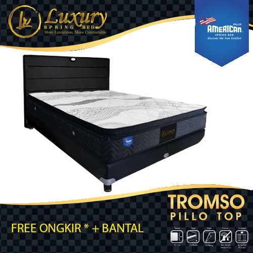 ```````] Springbed American Luxury Tromso Pillo Top (MATRAS ONLY)