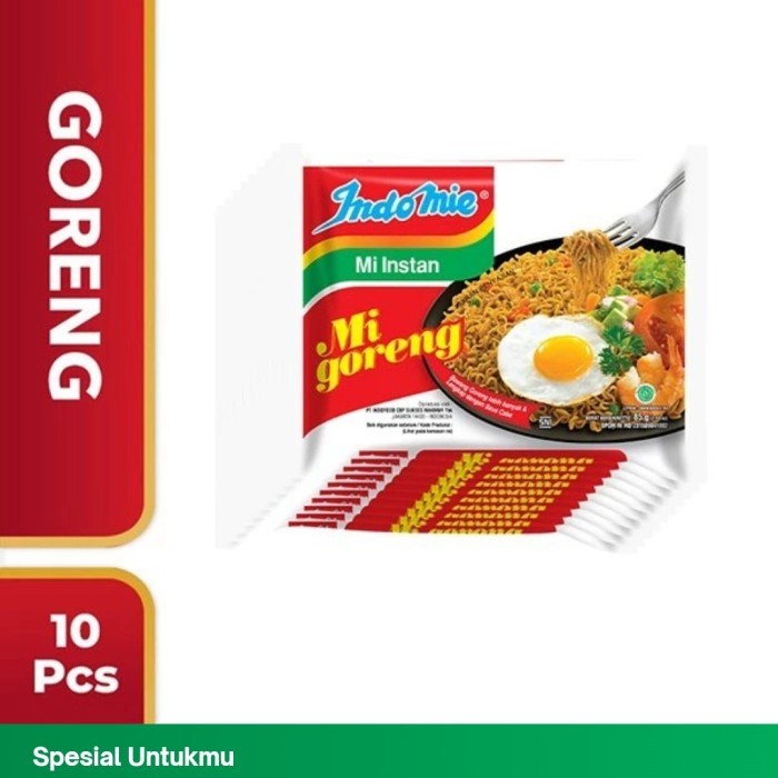 

Ready stock] 10Pcs Indomie Goreng Special 10 Pcs Indomie Goreng