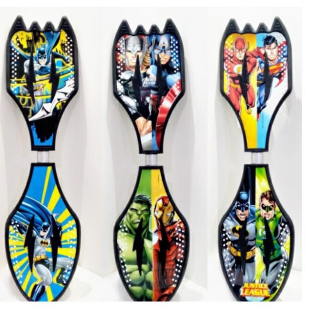SKATEBOARD GOYANG WAVE BOARD SKATE BOARD SNAKE MOTIF KARAKTER + TAS