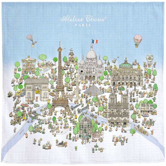 HOT SALE Atelier Choux Organic Swaddle Paris