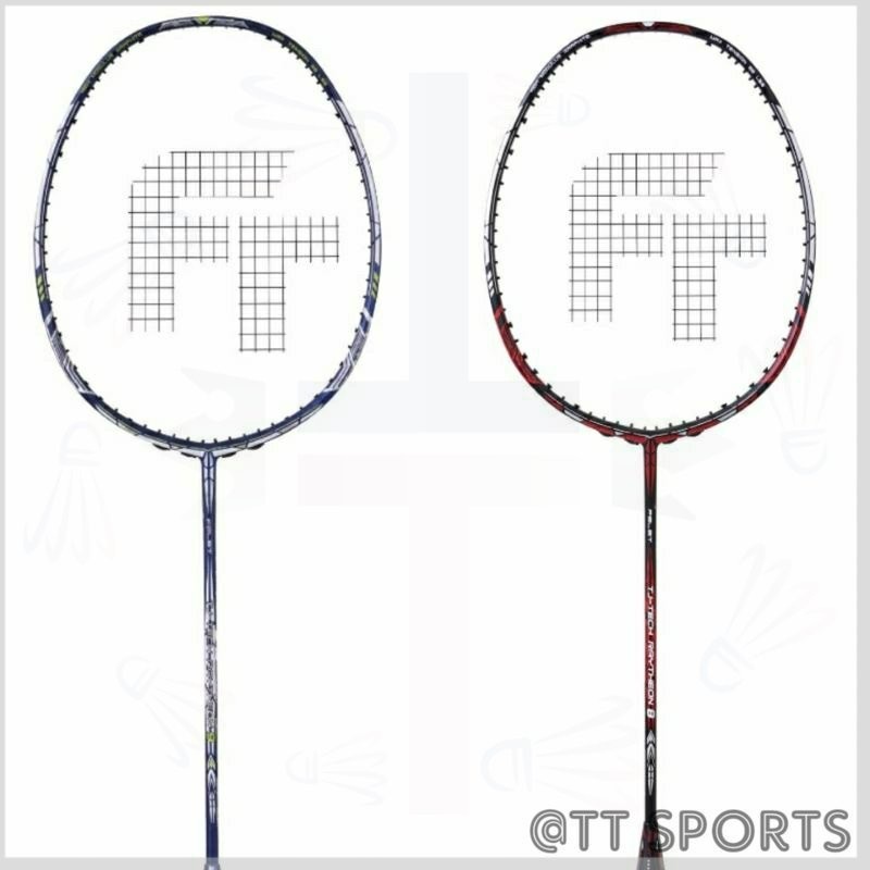 FELET (Tanpa Senar)TJ Tech Raytheon 8 & 9 Raket Bulu Tangkis 3/4U Tegangan Maksimum 38LBS |AJMMDIS8|