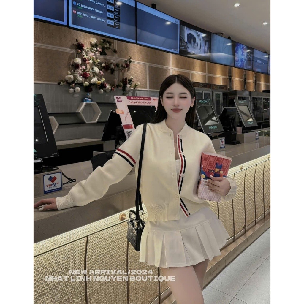 Jaket wol wanita, sweter thom browne terbuat dari wol qccc, standar L1 |AhBwdmcx|