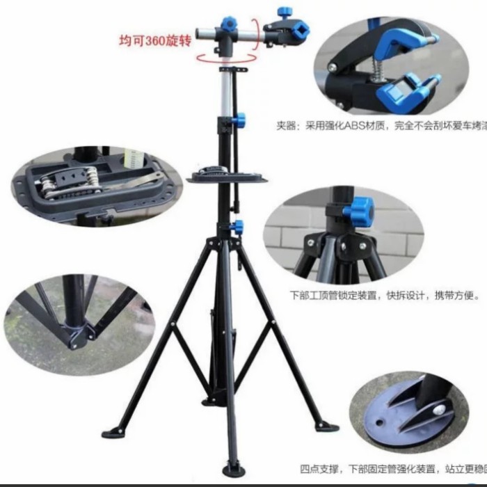 Roadbike Bike Repair Stand Sepeda Alat Rak Perbaikan Service Sepeda