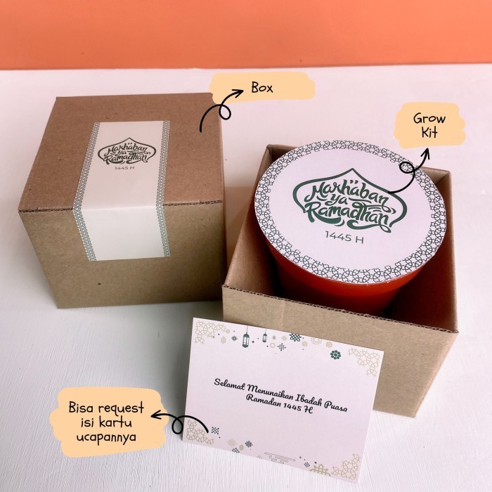 POTONGAN HARGA HAMPERS RAMADHAN UNIK GROW KIT / GREEN HAMPERS BMN2118