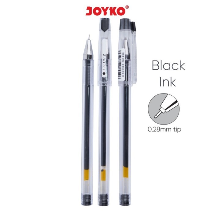 

Sale Joyko Gel Pen Pena Pulpen Gp-266 Itech I Tech 2 Gel 0.28 Mm Lusinan