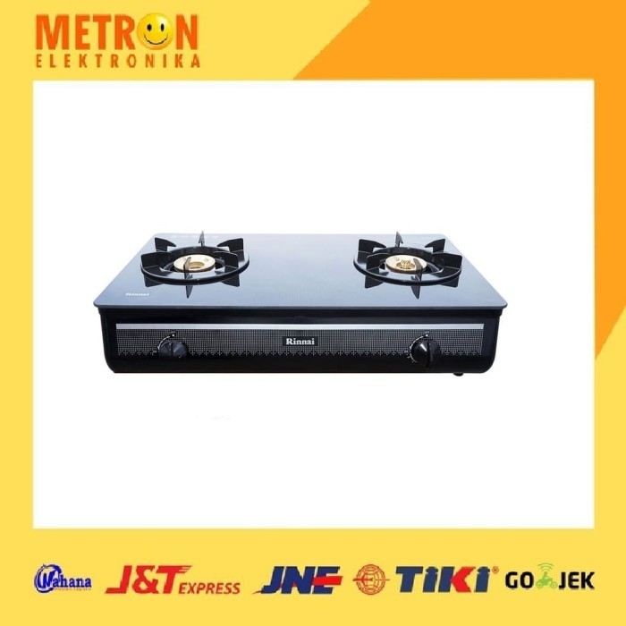 Rinnai Ri712Gab/Kompor Gas 2 Tungku/Ri 712 Gab