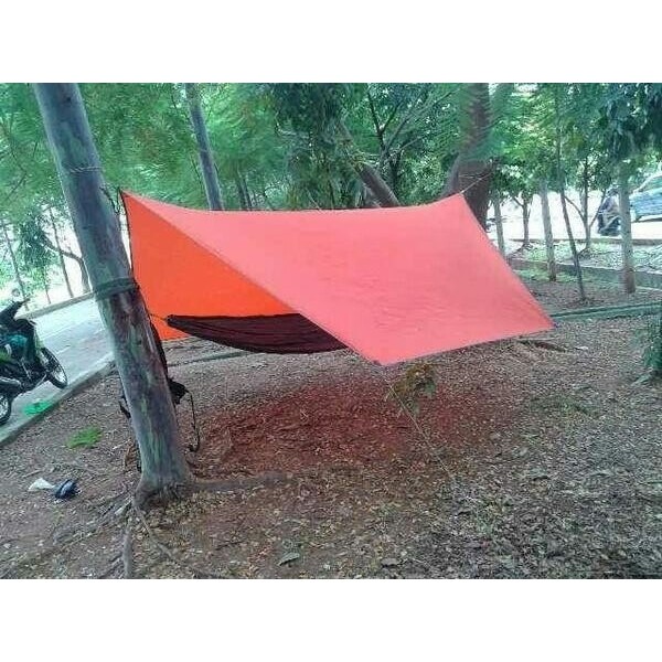 Soniaa_ Terbaru Flysheet Fly Sheet Ukuran 3X3 3 X 3 M Alas Tenda No Eiger Tnf