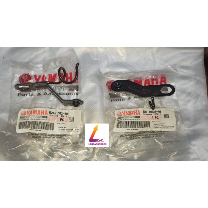 5D9-F8321-00 5D9-F8322-00 Dudukan Breket Sayap Vega Zr Cyrpton Kiri Barang Langka