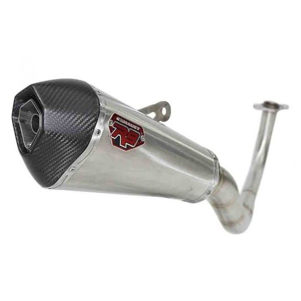 Original R9 Racing Exhaust Zeta-R Ss Series Vario New 125 150 Zeta Stainless Steel Free Db Killer Or