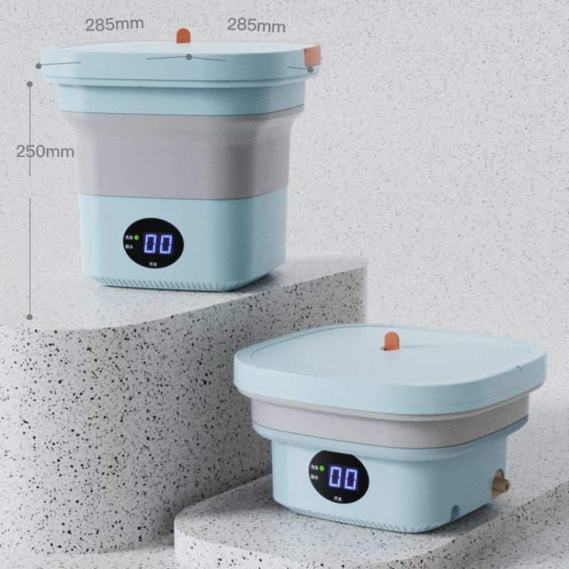 Mesin cuci lipat portabel/Folding portable washing machine Mesin cuci lipat