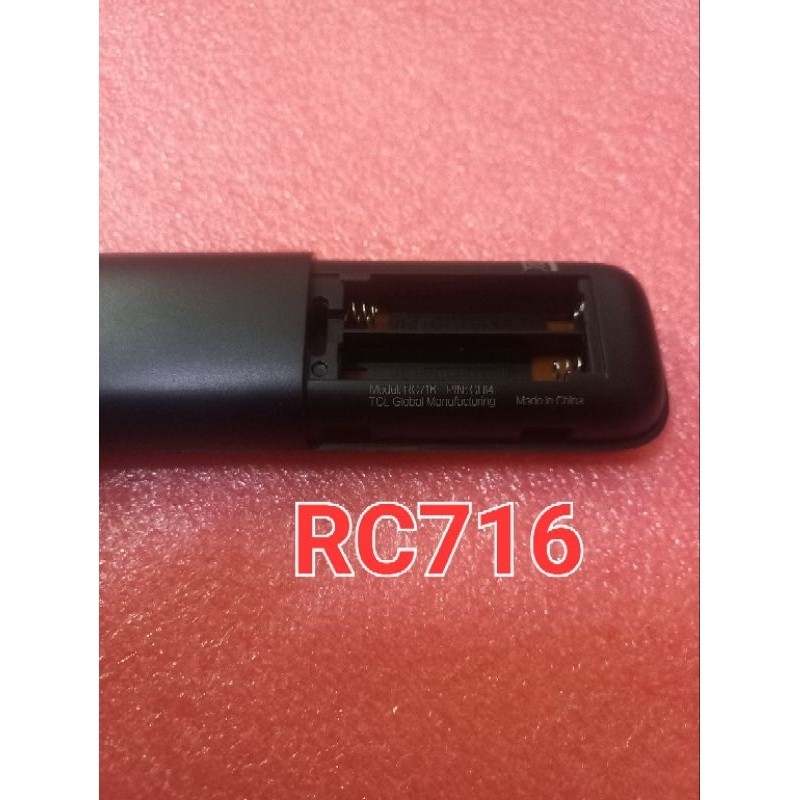 REMOT TV TCL / REMOT TV TCL iFFALCON / REMOT TV TCL ORIGINAL / RC716