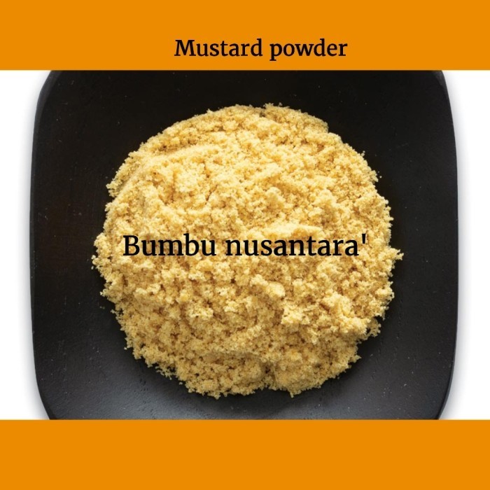 

Produk Terbaru Yellow Mustard Flour 1Kg / Biji Sawi Kuning Bubuk Packing Aman