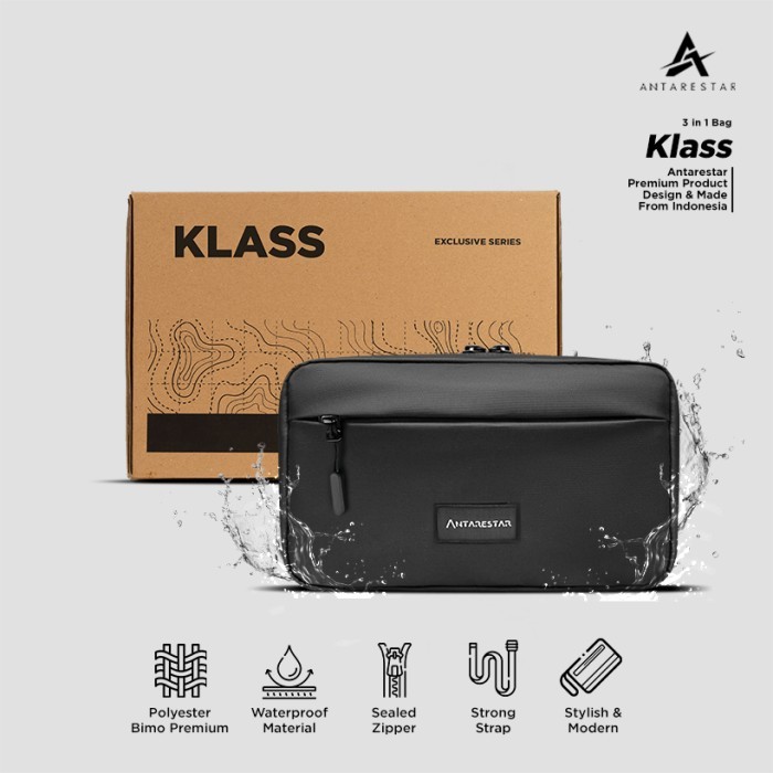 

TERLARIS TAS SELEMPANG PRIA WANITA ANTARESTAR CLUTCH BAG SLING BAG HANDBAG KLAS MURAH!!! MURAH