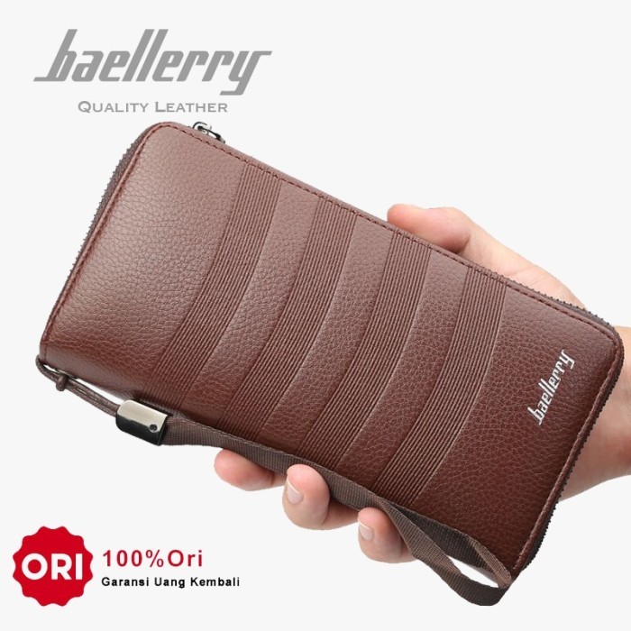 

TERLARIS BAELLERRY 6087 DOMPET PRIA WANITA PANJANG BAHAN KULIT PU LEATHER PREMIUM BAEOS MURAH!!!