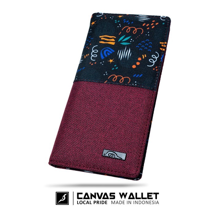 

TERLARIS JFR WOKA WALLET - DOMPET PRIA BAHAN KANVAS JP74 MURAH!!! MURAH