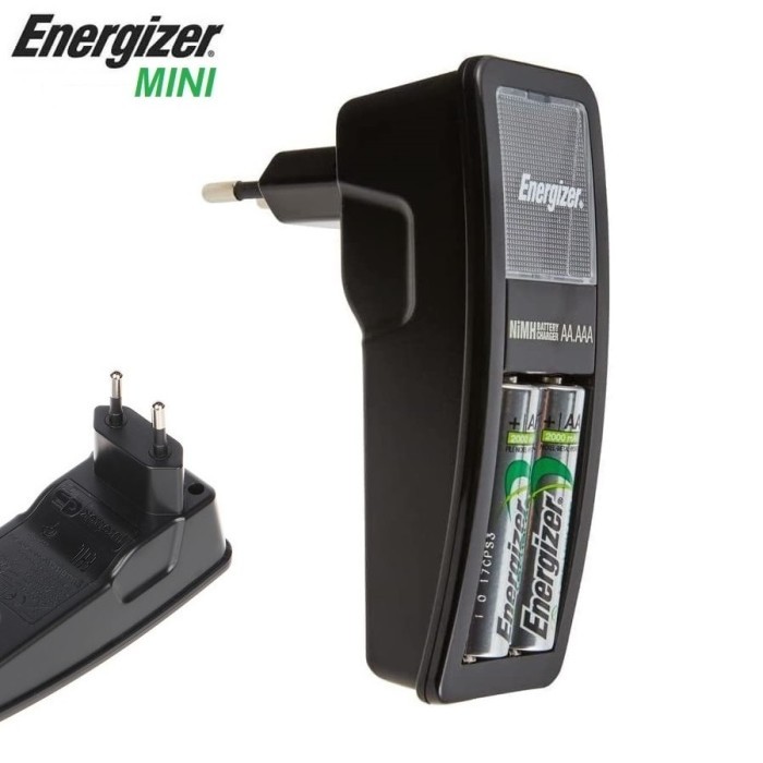 ENERGIZER CHARGER MINI + BATERAI AAA 2PCS