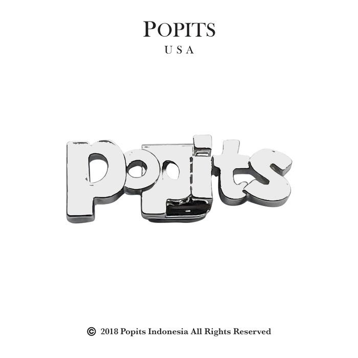Popits - Charms Popits Logo (Aksesoris Sandal) Shoe Terbaru