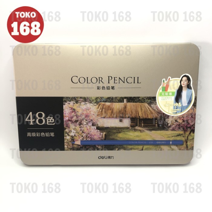 

DELI Color Pencil / Pensil Warna 48 Warna 6567 (SET)