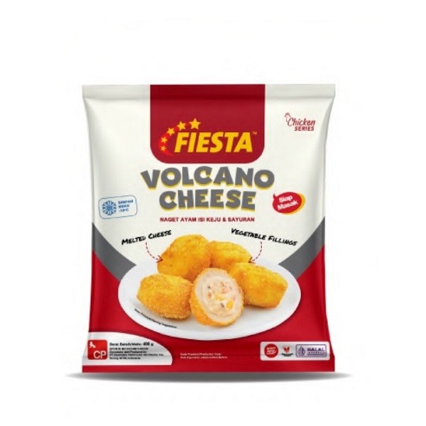 

FIESTA CHICKEN NUGGET VOLCANO CHEESE 400 GR