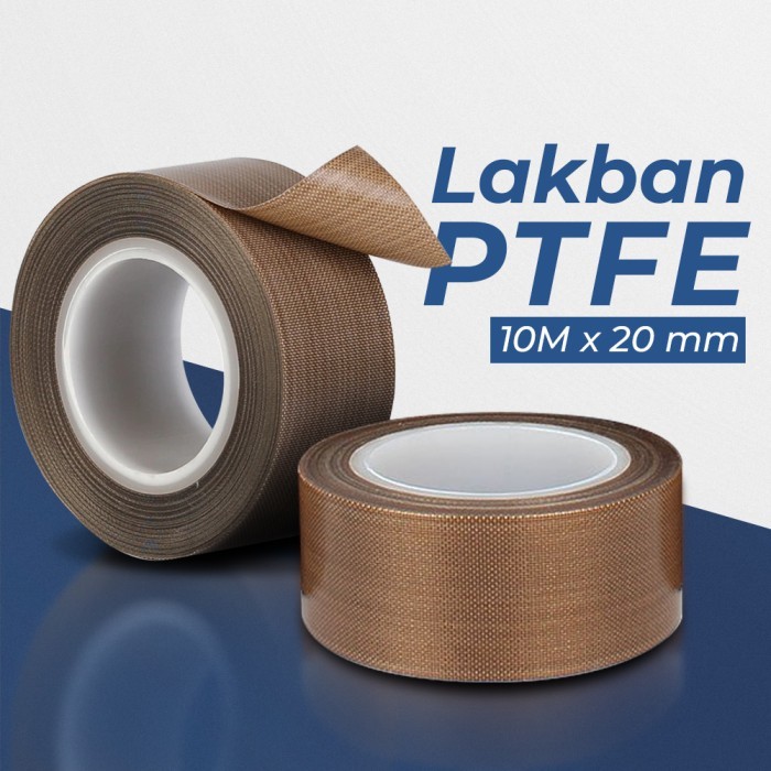 

Viral Solasi Selotip Lakban Isolasi Tahan Panas Ptfe Teflon Heat Tape Packing Aman
