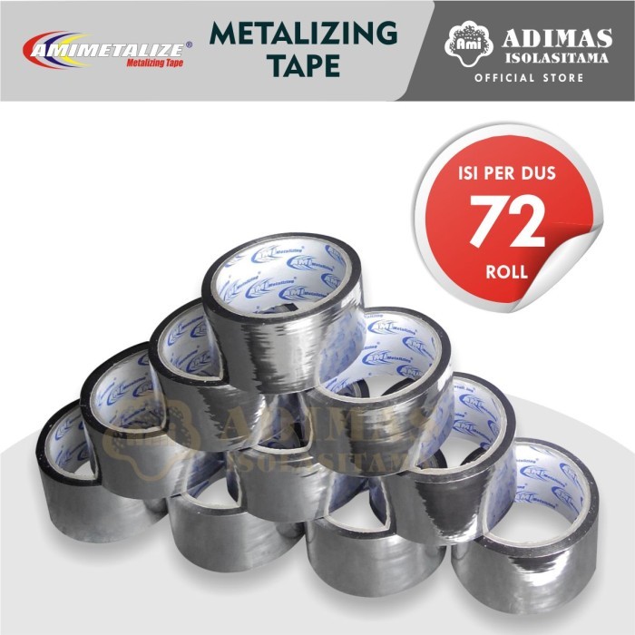 

Viral Metalizing Tape Ami Metalize Lakban Perekat Kuat Untuk Insulasi Per Dus Cod