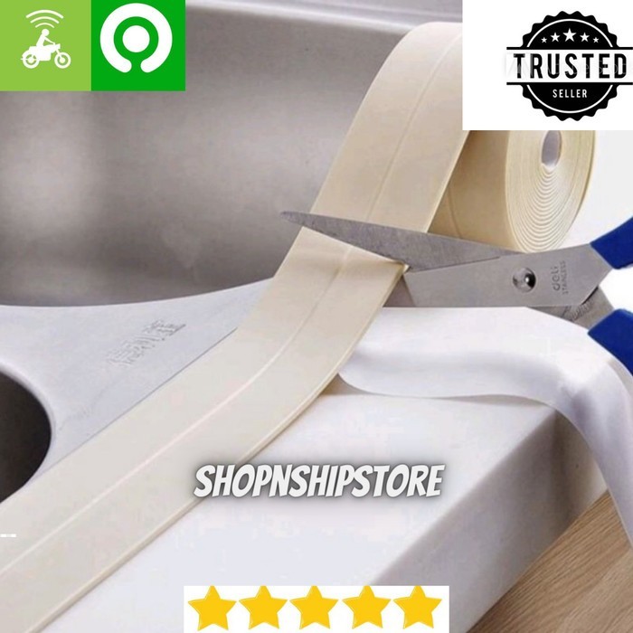

Produk Viral (4Pcs) Magic Anti-Mold Peel & Stick Selfadhe Sive Caulk Tape Strip Cod