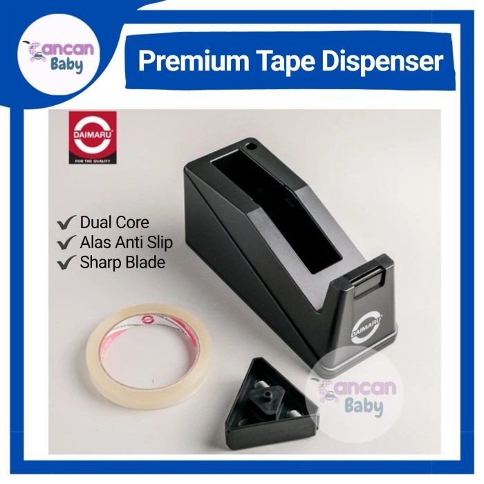 

Viral Tape Dispenser Meja Premium Daimaru Cutter Pemotong Isolasi Selotip Cod