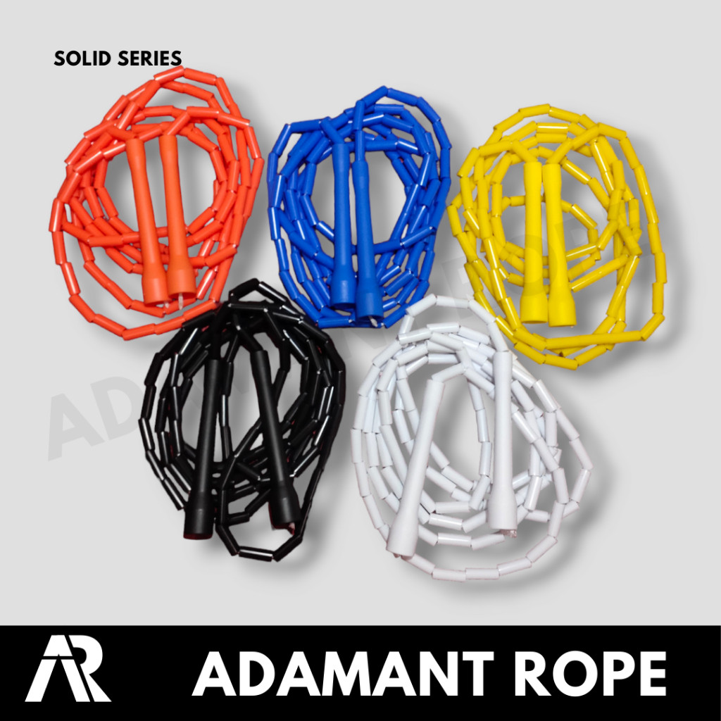 Adamant Rope Hort Handle Beaded Rope Olid Erie Ingle Color Tali Ipg Lompat Tali Jumprope