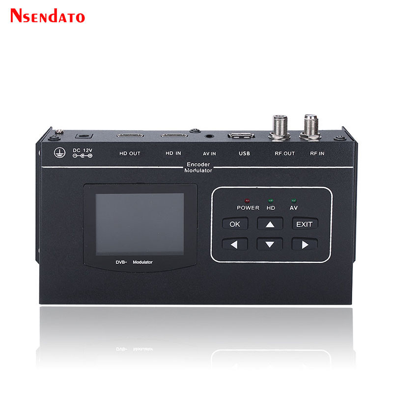 GOODRISE 1080P RF HD Modulator HDMI DVB-T H.264 MPEG-4 Encoder modulator Digital RF TV QPSK Modulato
