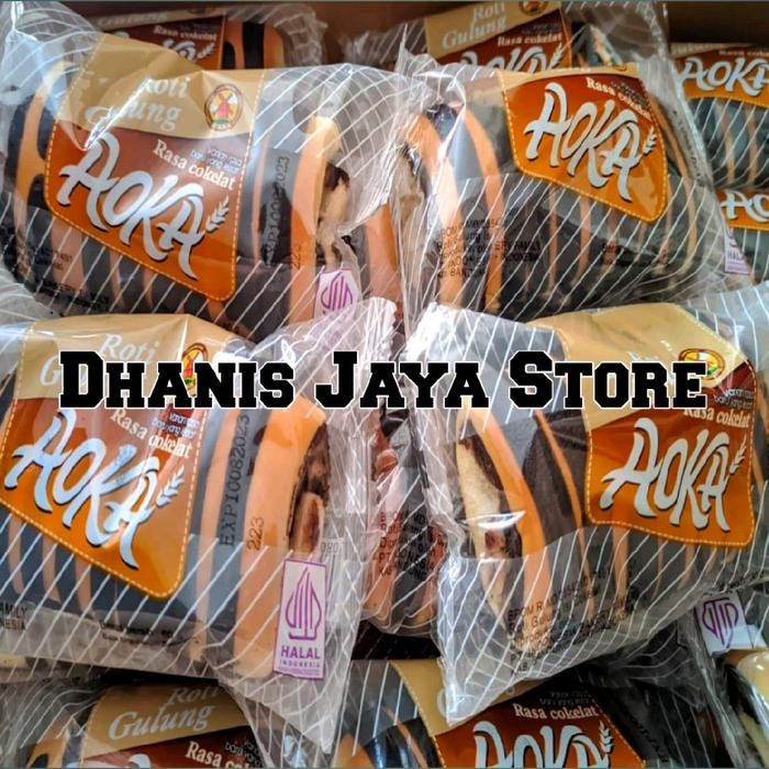 

terbaru !!! roti aoka gulung 1 dus mix isi 60 pcs ready