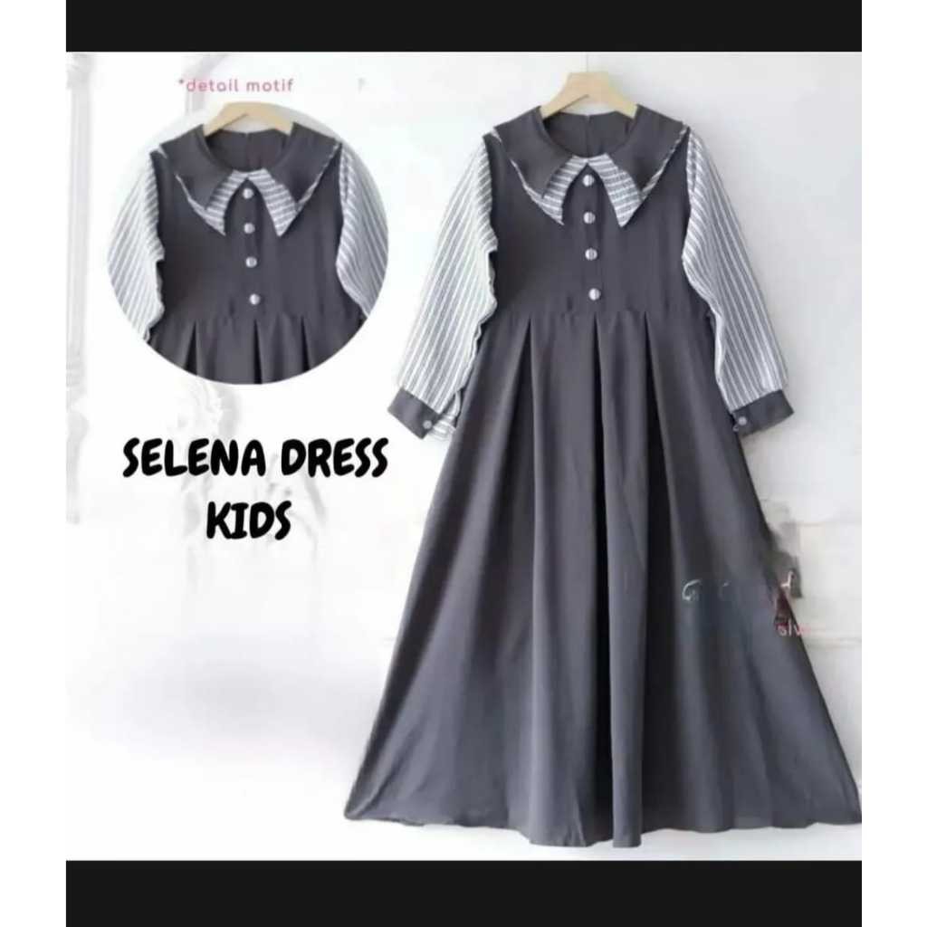 Set Bju Muslim Oneset Remaja Wanita Cewek Lucu Kondangan Keluaran 2025 Pakaian 1Swet Outfit Secel Pe