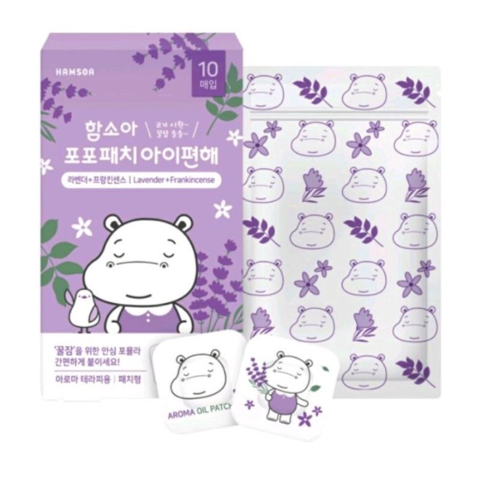 Hamsoa Popo Patch Eye Comfort Kporea/ Aromatherapi Untuk Anak