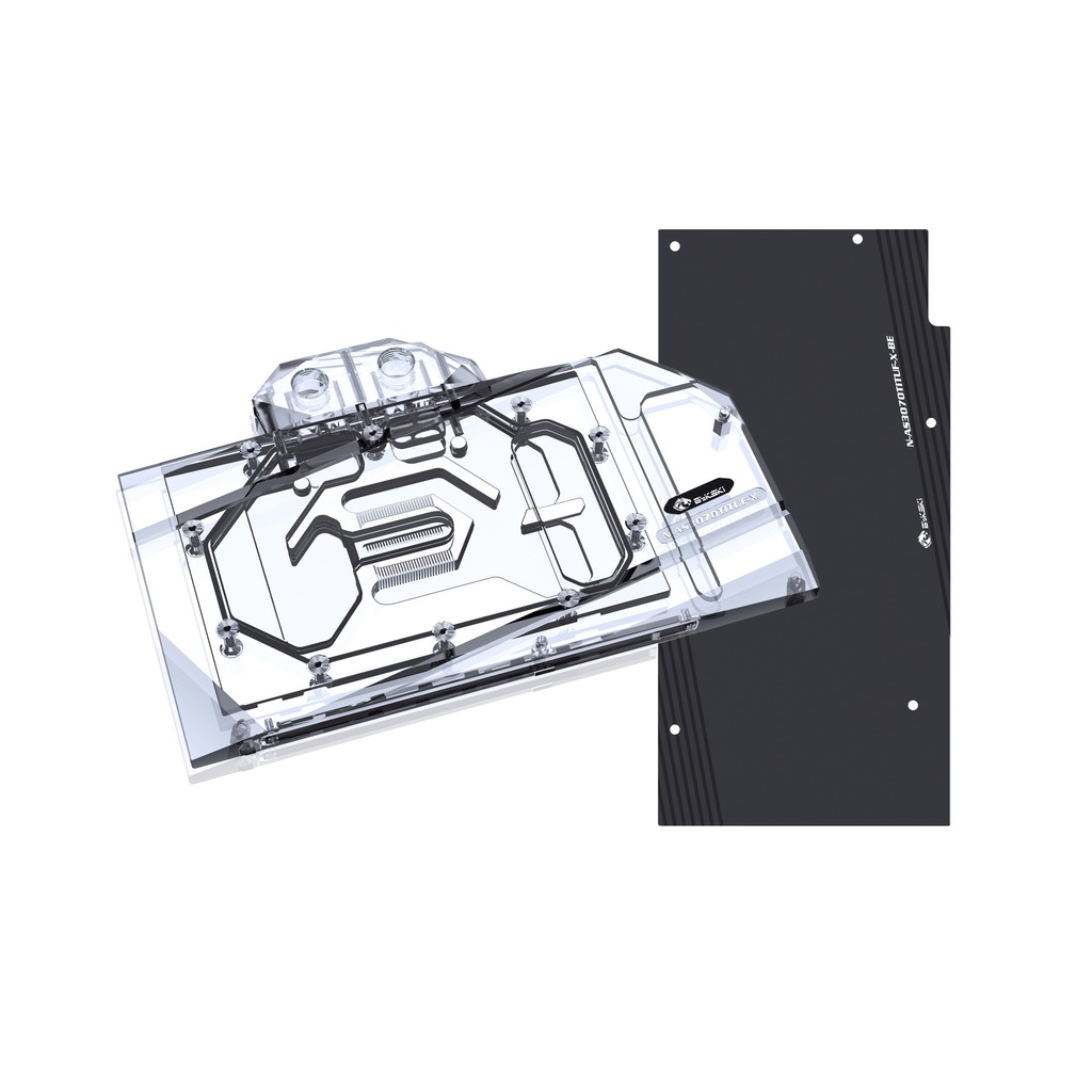 Bykski RGB Full Cover GPU Block with Backplate for ASUS TUF RTX3070Ti N-AS3070TITUF-X