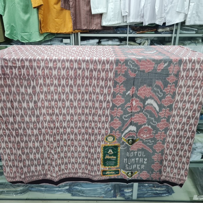 Sarung Tenun Goyor Botol Mumtaz Super Ukuran Standar Lokal