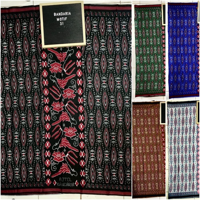 Sarung goyor print botol bandaria Kain sarung goyor bandaria