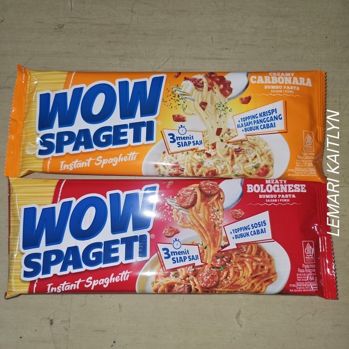 

HOT SALE! WOW Spaghetti 84 Gr instant spaghetti