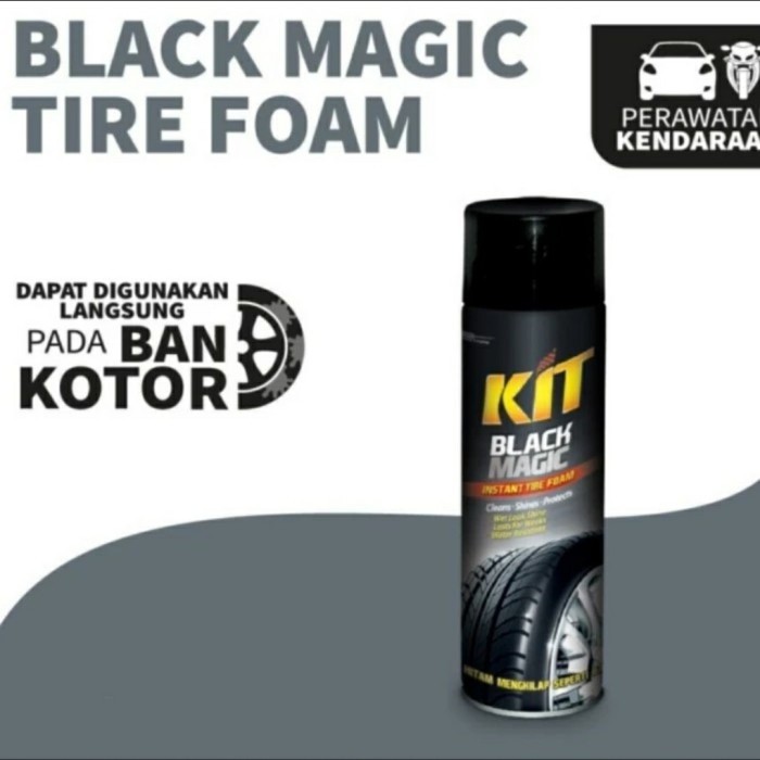 KIT Black Magic Tier Foam / Semir Ban Mobil / Motor Busa - 400ml