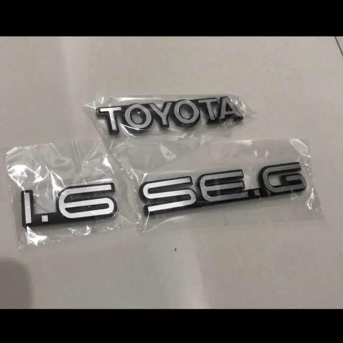 EMBLEM BAGASI SET GREAT COROLLA HAND MADE