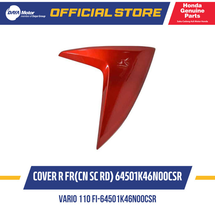 64501K46N00CSR Cover Kanan Depan Merah Maroon Vario 110 FI