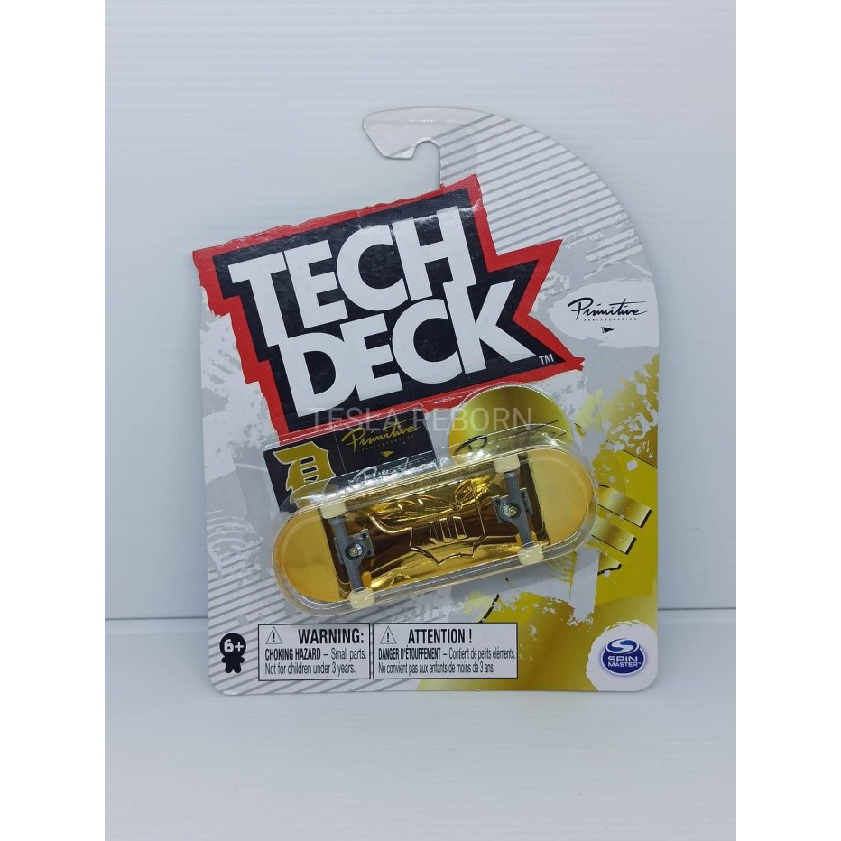 TERBARU Spinmaster Spin Master Tech Deck Primitive Gold Ultra Rare