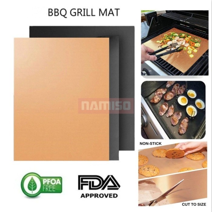 BARBEQUE GRILL MATS ALAS KERTAS PEMANGGANG BBQ