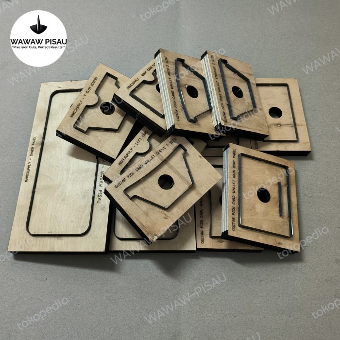 

TERLARIS! PISAU POND DOMPET - PISAU DOMPET - WALLET DIE CUT - LASER DIE CUT