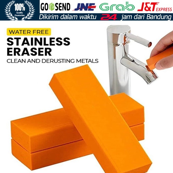 Eraser Pembersih Kran Stainles Keran Air Kerak Shower Jamur Kaca Karat