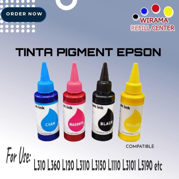 favorit] Tinta Pigment Epson WF C5390 WF C5890 5390 5890