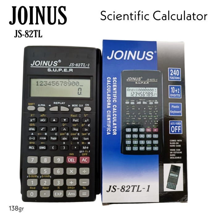 

Terlaris KALKULATOR SCIENTIFIC JOINUS 82TL-1 SALE