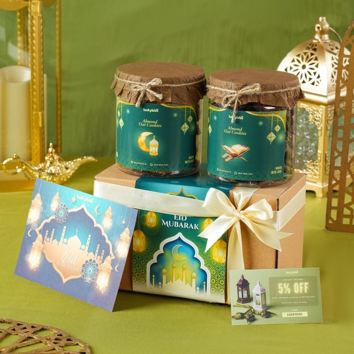 

Hampers Lebaran Idul Fitri / Parcel Lebaran (Ramadhan) - Cookies 2 Jar Original Dan Terpercaya