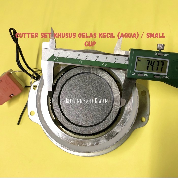------] SPAREPART CUP SEALER SMALL CUP CUTTER SET / MINI CUP / GELAS AQUA